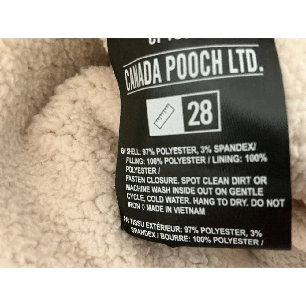 Canada Pooch Alaskan Army Parka Grey 28 New With‎ Tags